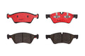 Front Disc Brake Pad Set for Mercedes W211 W164 W251 ML350 (2003–2011) - Ceramic Slotted, Brembo