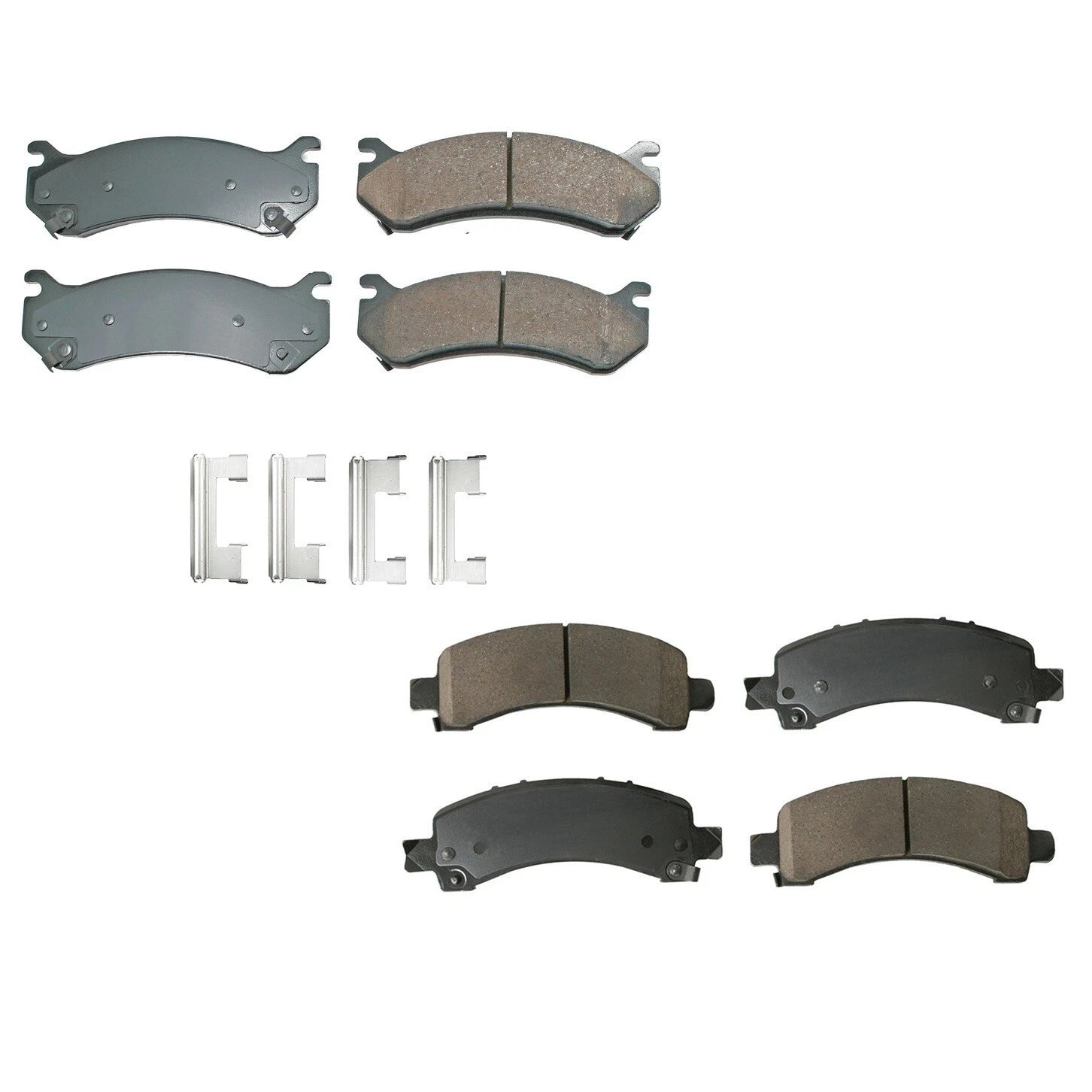 Set of 4 Akebono ProACT Ceramic Brake Pads for Cadillac Chevrolet GMC