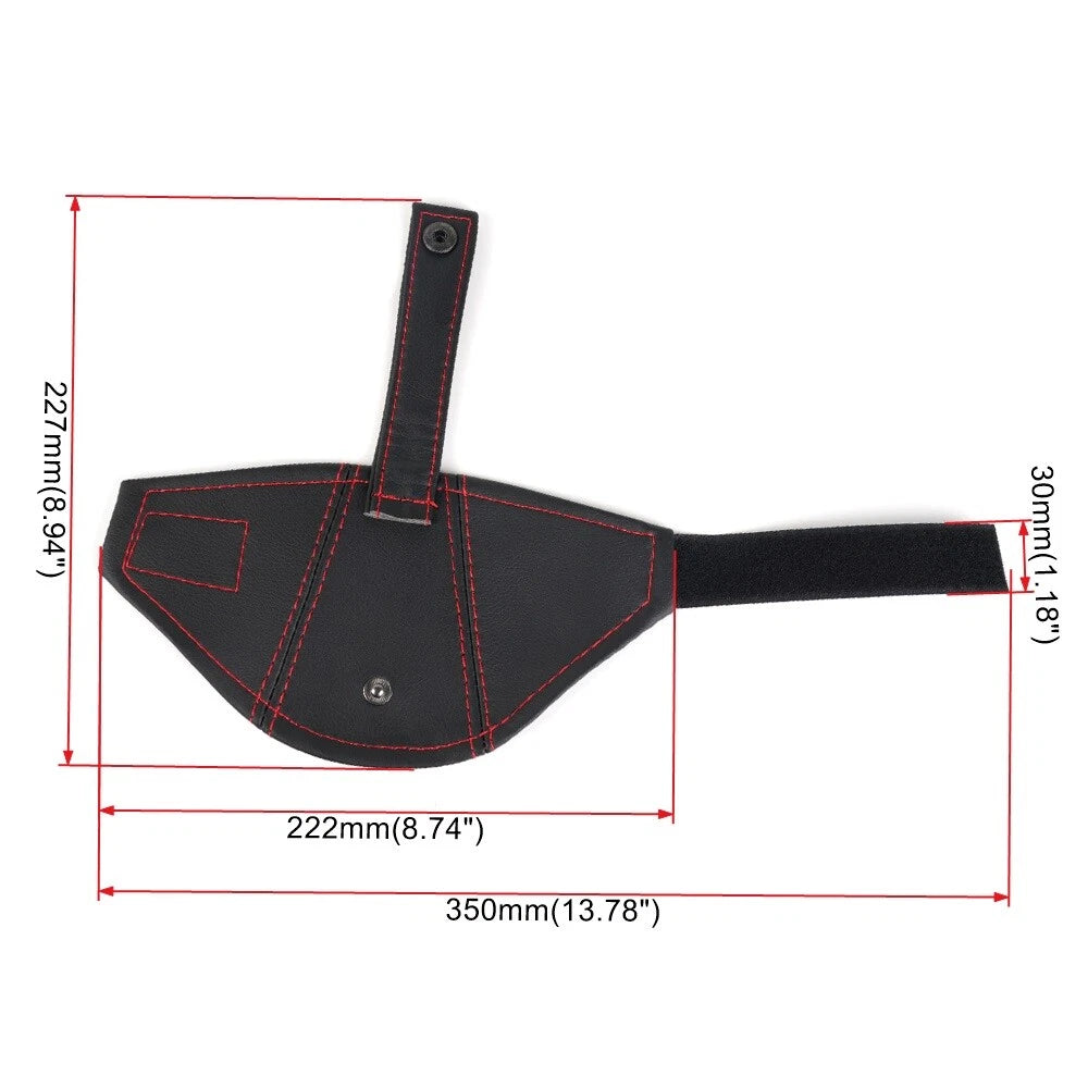 Seatbelt Guide for Universal PU Leather Car Bucket Seats