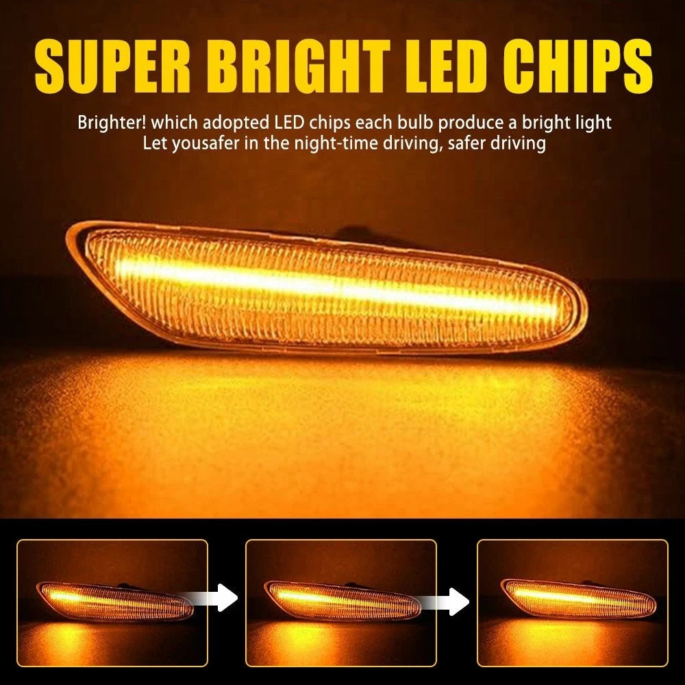 Dynamic Side Marker Signal Light for BMW 3 Series E90/E91/E92/E93 (2007–2013)