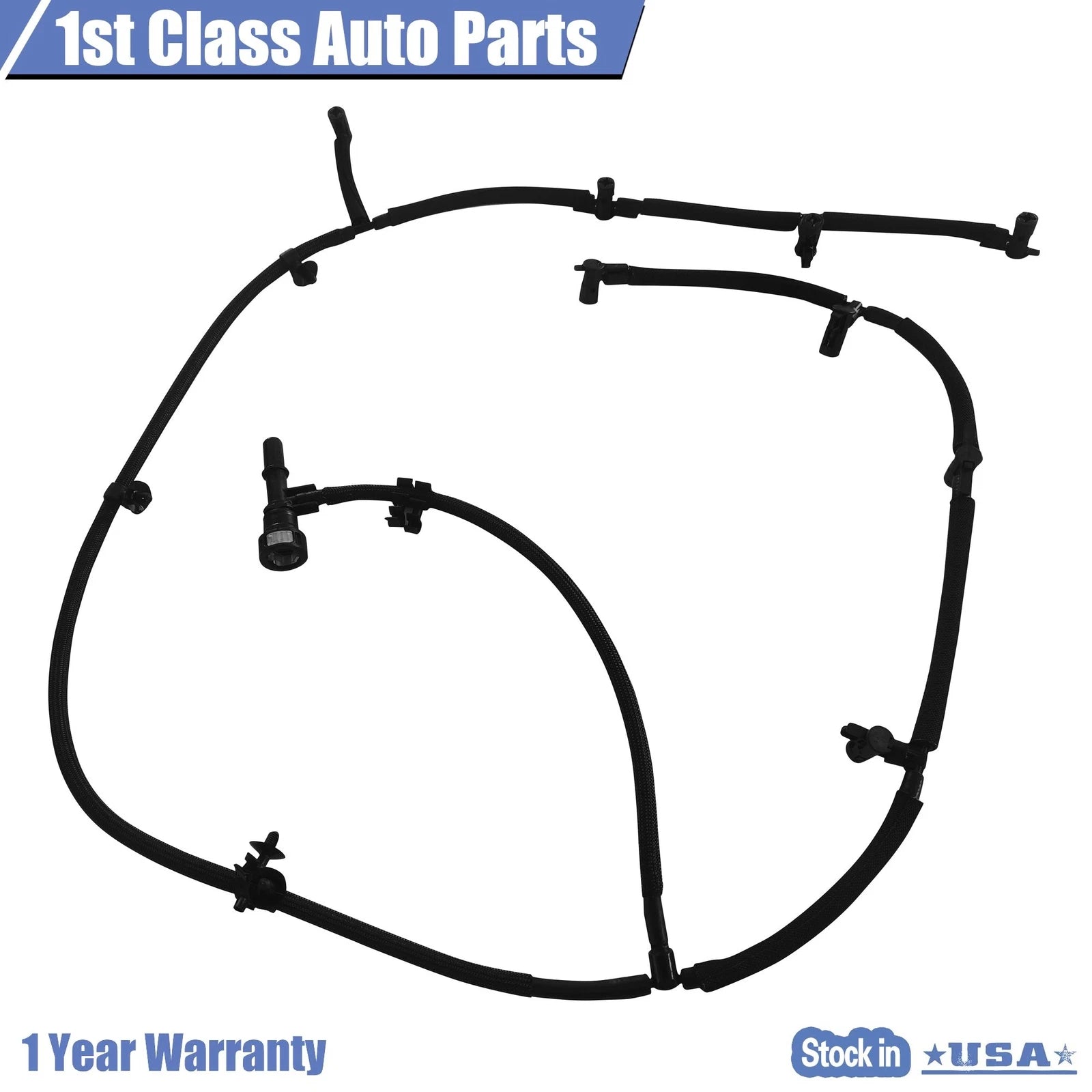Fuel Injector Return Line Kit for Ford Super Duty F-250 F-350 F-450 F-550 (2011–2016)