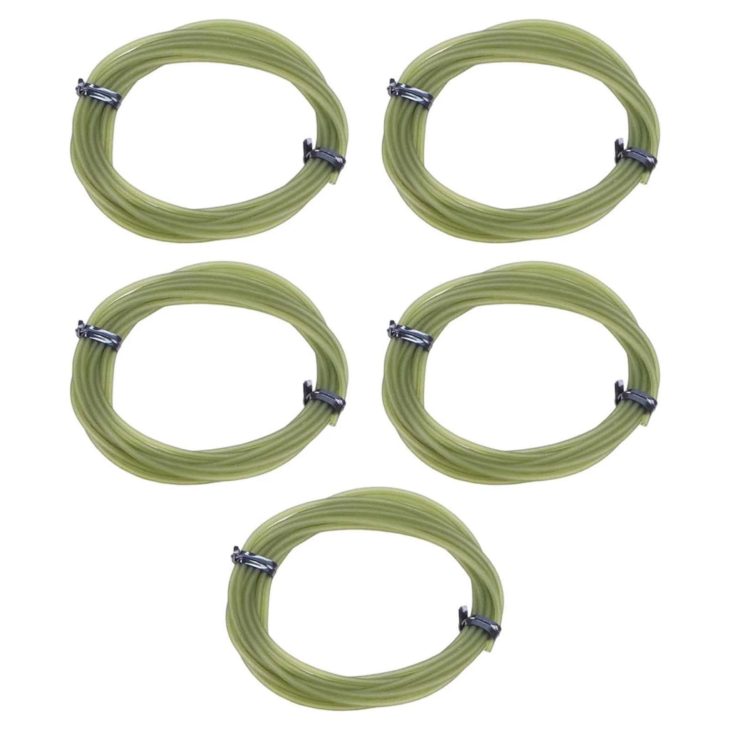5pcs Rig Tubing 2m Hook Line Sleeve for Carp Fishing Accessories