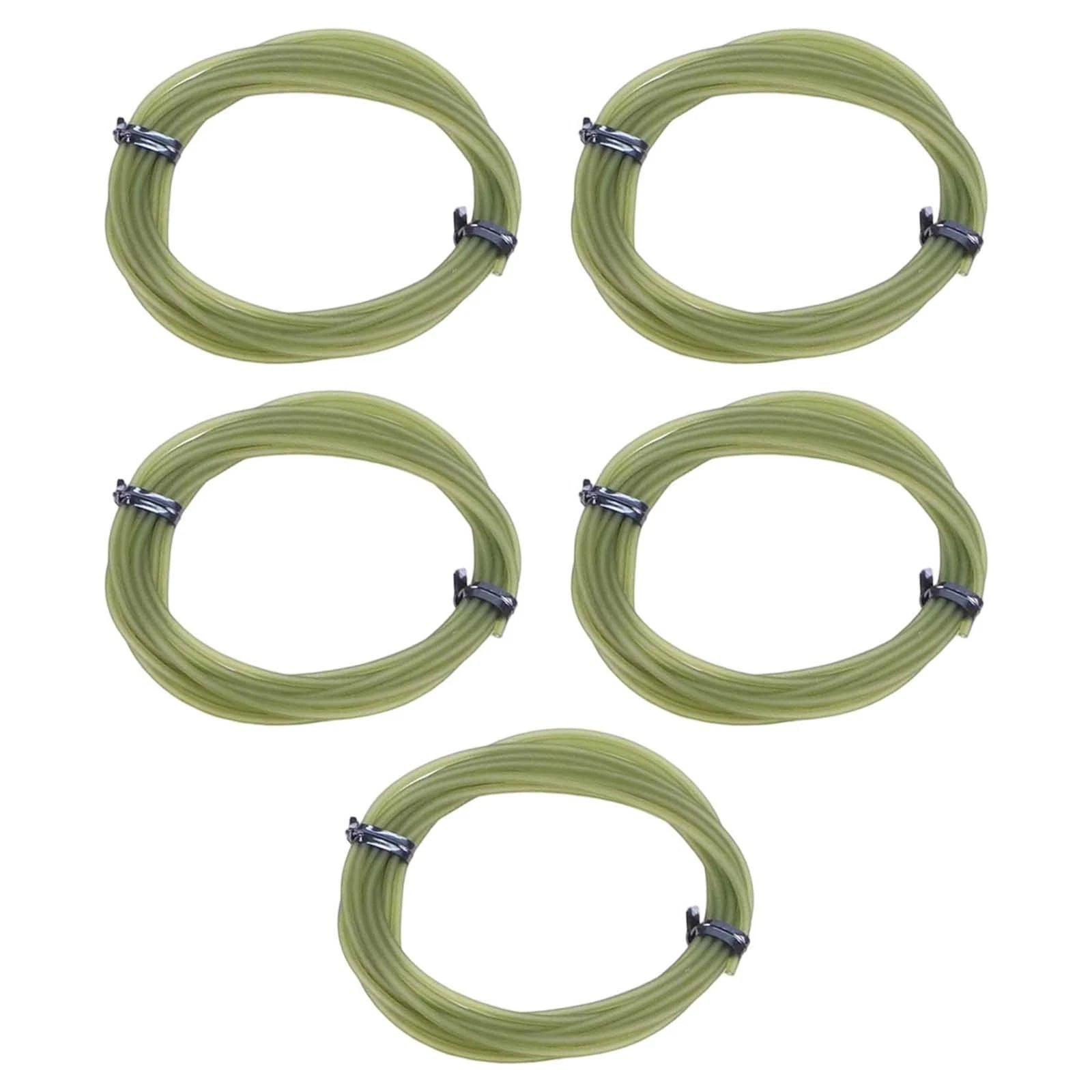 5pcs Rig Tubing 2m Hook Line Sleeve for Carp Fishing Accessories
