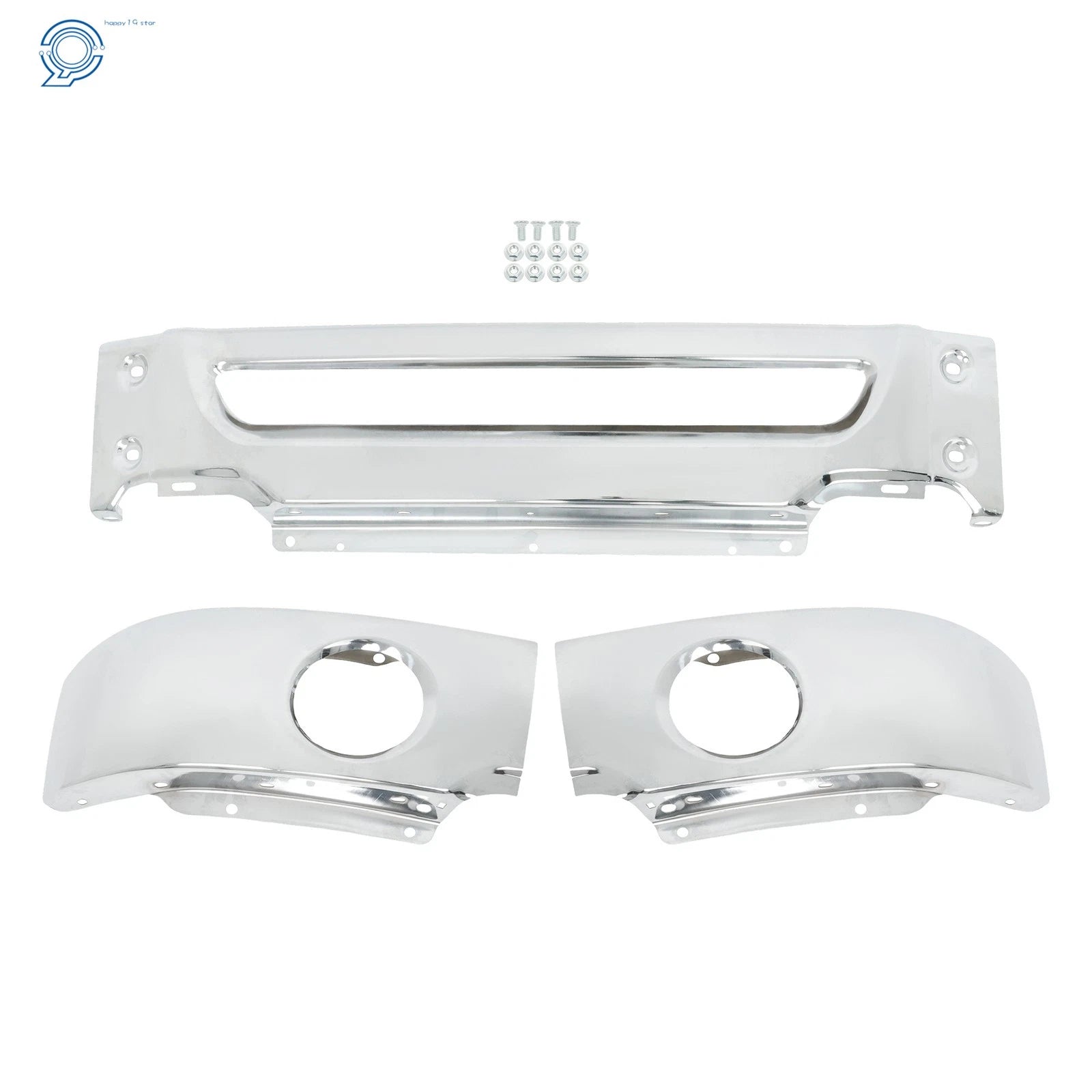 Chrome Split Bumper for Ford F-150 Lincoln Mark LT (2006-2008)
