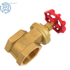Brass Gate Valve DN65 NPT Female Thread for Water Gas Fuel Flow Control (2-1/2")