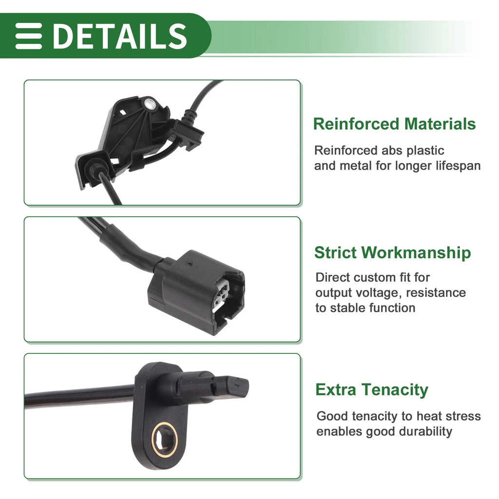 ABS Wheel Speed Sensor No. 57455SYJH00 for Honda Elysion (2012–2015)