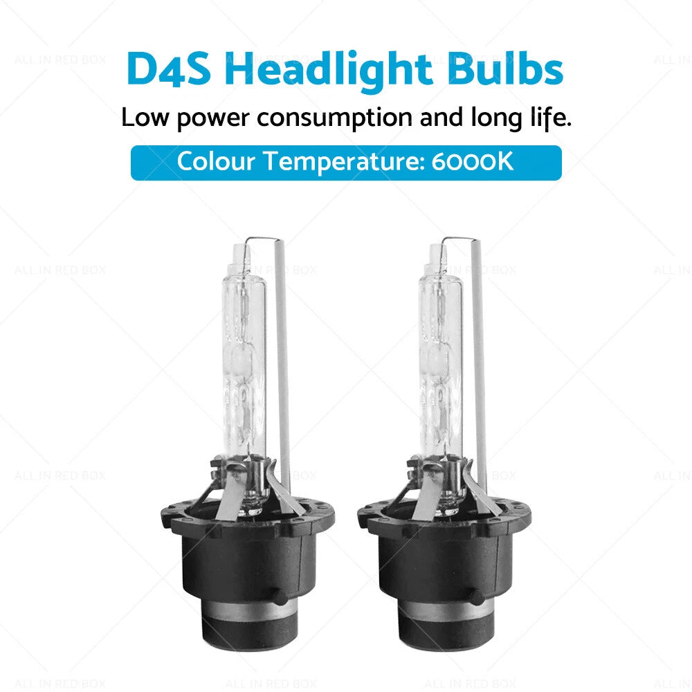 6000K D4S D4R Headlight Bulbs for Lexus Honda Mazda Toyota (35W)