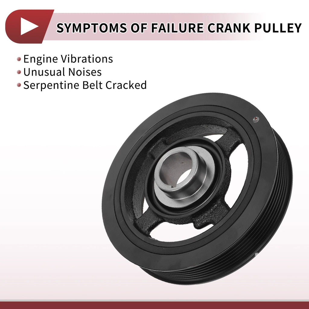 Harmonic Balancer Crankshaft Pulley for Toyota RAV4 (No. 134700H010)