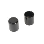 Set of 4 Black Docking Hardware Point Covers for Harley Touring Softail Dyna