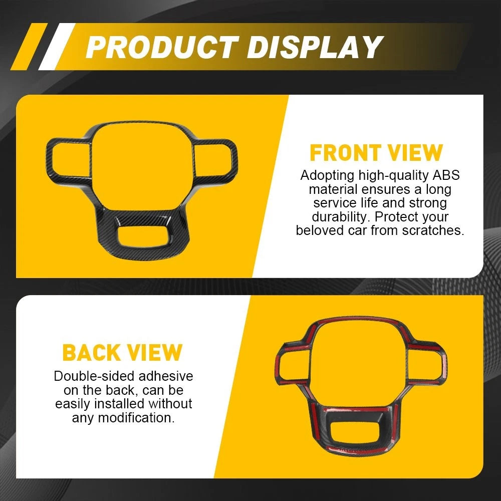 Steering Wheel Panel Cover Trim for Ford F150 (2021–2025)