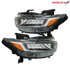 Set of 2 LED DRL Halogen Headlights for Honda Accord (2018–2020)