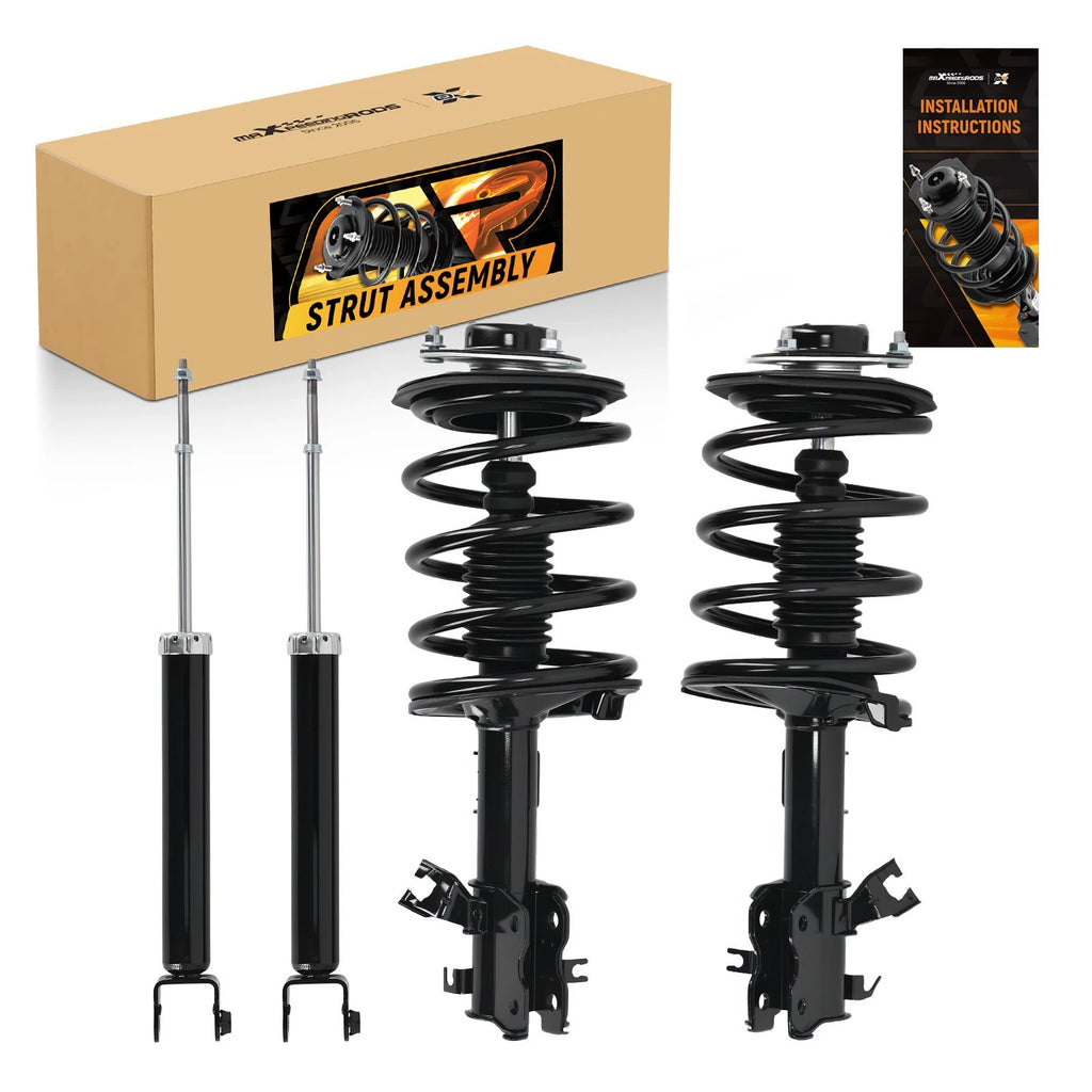 Set of 4 Complete Rear Front Struts Assembly for Nissan Altima (2002–2006)