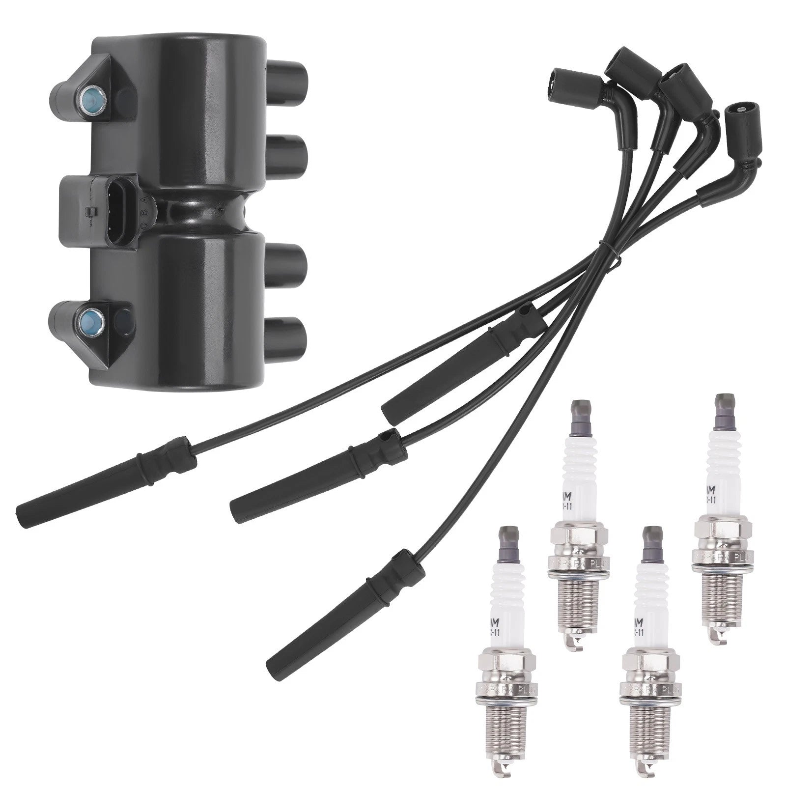 Ignition Coil, Spark Plugs & Wires for Chevrolet Optra 2.0L I4 (2004–2007)