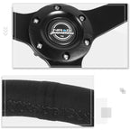RST-037MB-SA 350mm 1" Deep Dish Racing Steering Wheel for NRG Innovations