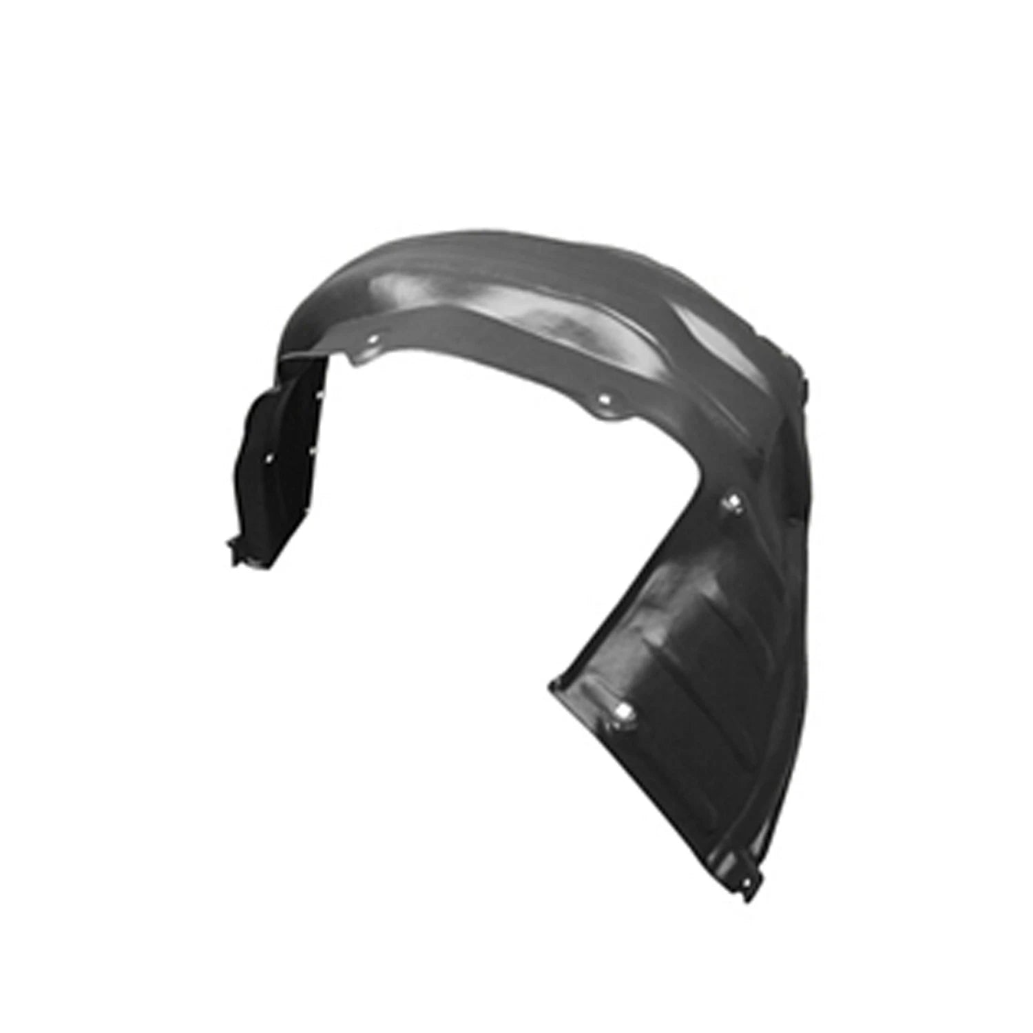Replacement Front Driver Side Rearward Fender Liner w/o Cold Climate Spec