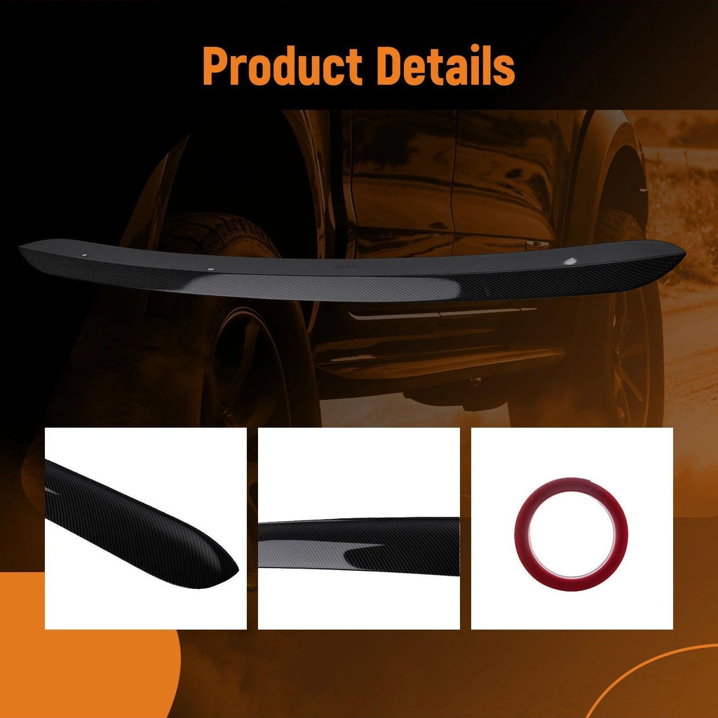 Carbon Black Upper Spoiler for Dodge Charger (2011-2022) Rear Window Wing