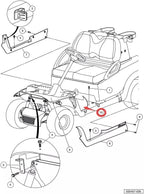 Floor Mat for Club Car Precedent, Tempo & Onward (#103926401, #102504802)