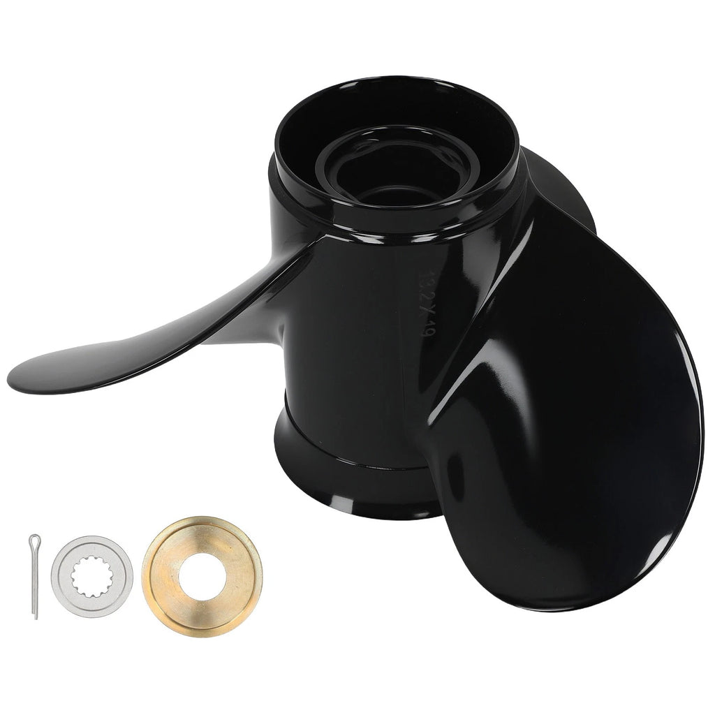 3-Blade Aluminum Propeller for Evinrude 50HP 60HP 70HP (765184, 13.2x19)