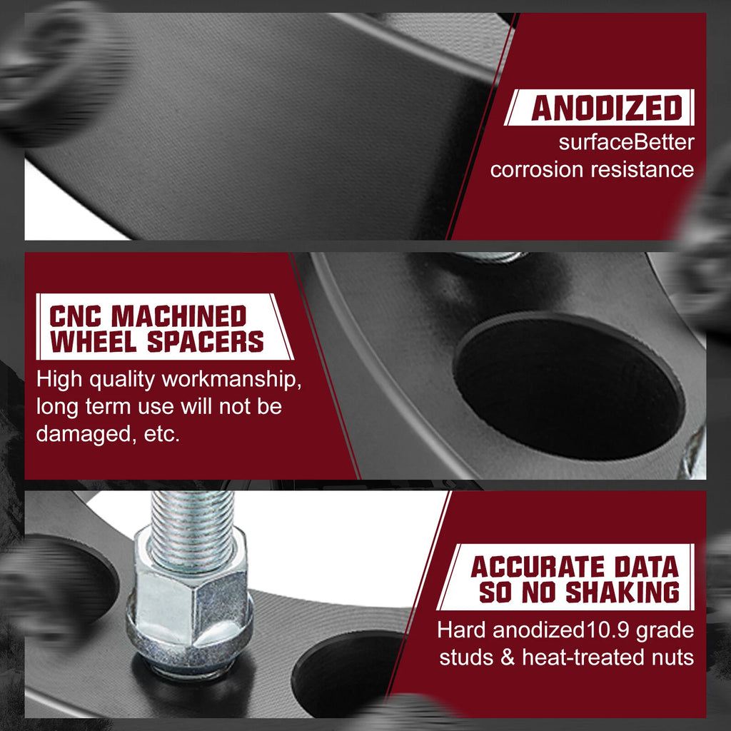 8PCS 2" Wheel Spacers for Ford F-250 F-350 Super Duty (2005–2016)