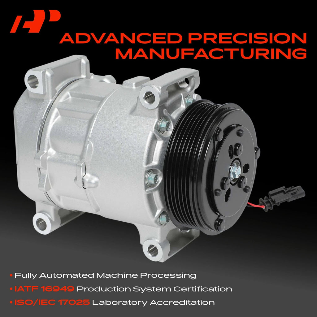 A/C Compressor with Clutch for Chevrolet Silverado 2500 HD (2015-2023)