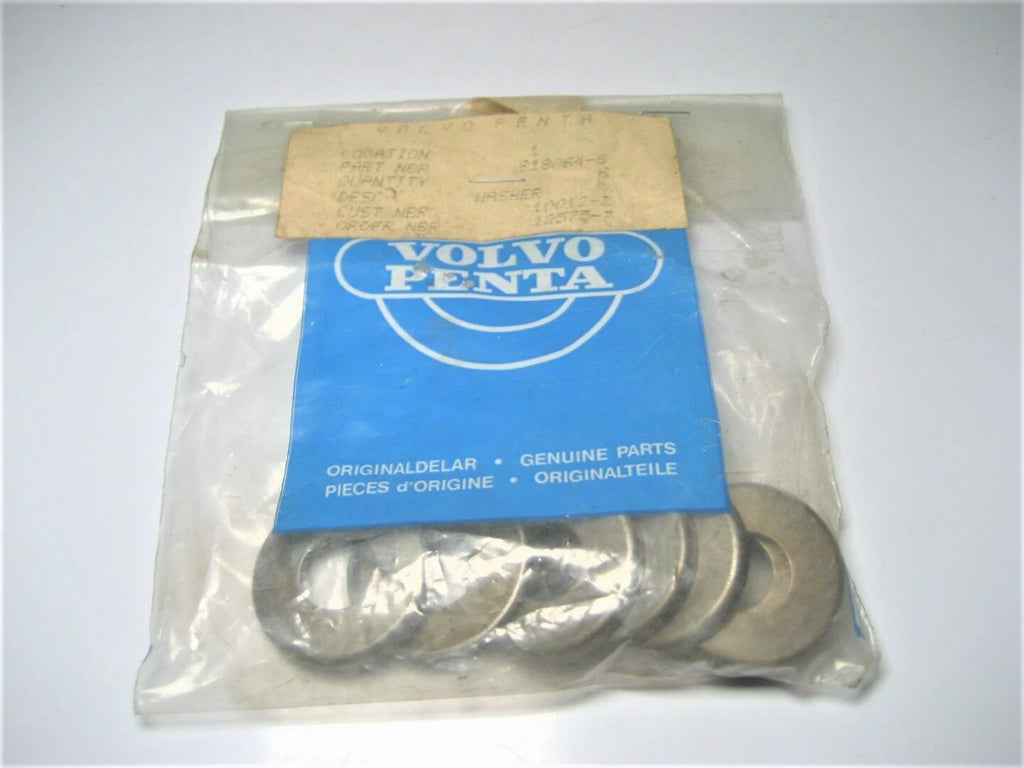 Set of 8 Marine Camshaft & Valve Mechanism Washers for Volvo Penta (OEM)