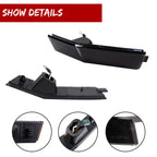 2X Smoke Lens LED Front Bumper Side Marker Light for Lincoln MKX (2007–2010)