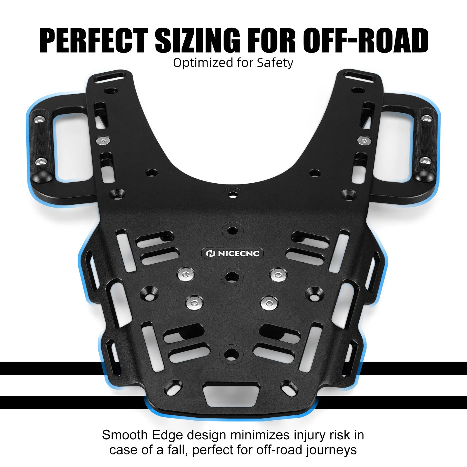 Rear Luggage Carrier Tail Rack Grab Handle for Husqvarna 701 Enduro (2016–2024)