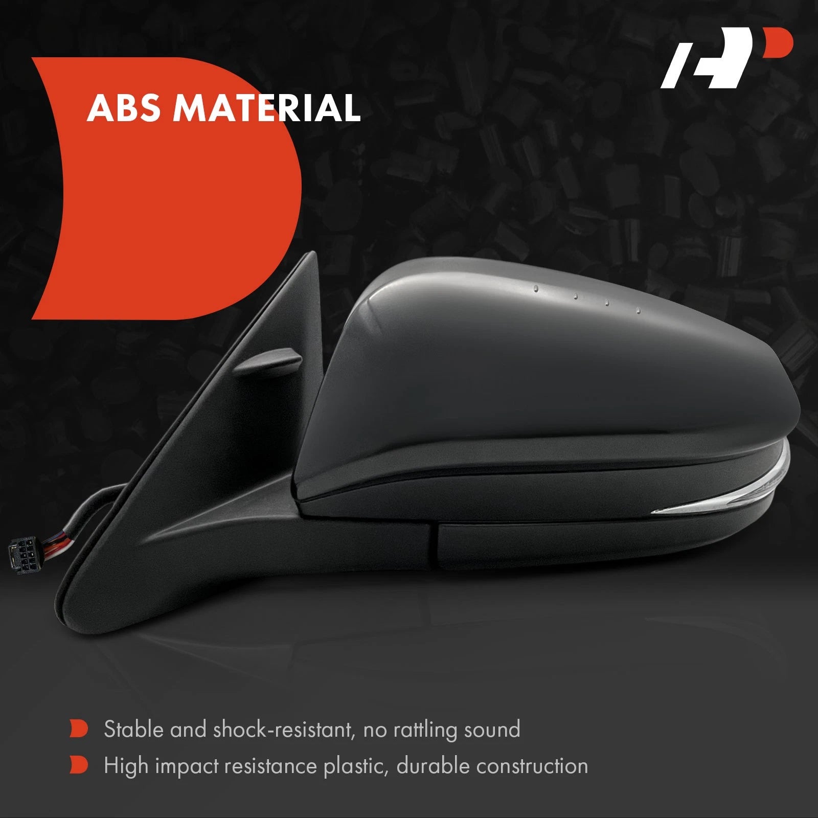 Driver Power Mirror Manual Fold Blind Spot for Toyota Highlander (2017-2019)