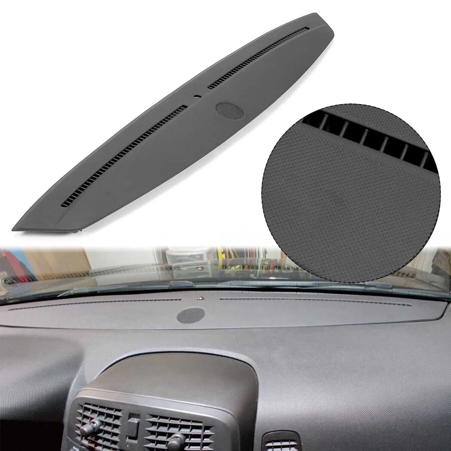 Front Dash Pad Trim Defroster Panel for Cadillac CTS SRX (2003–2007)