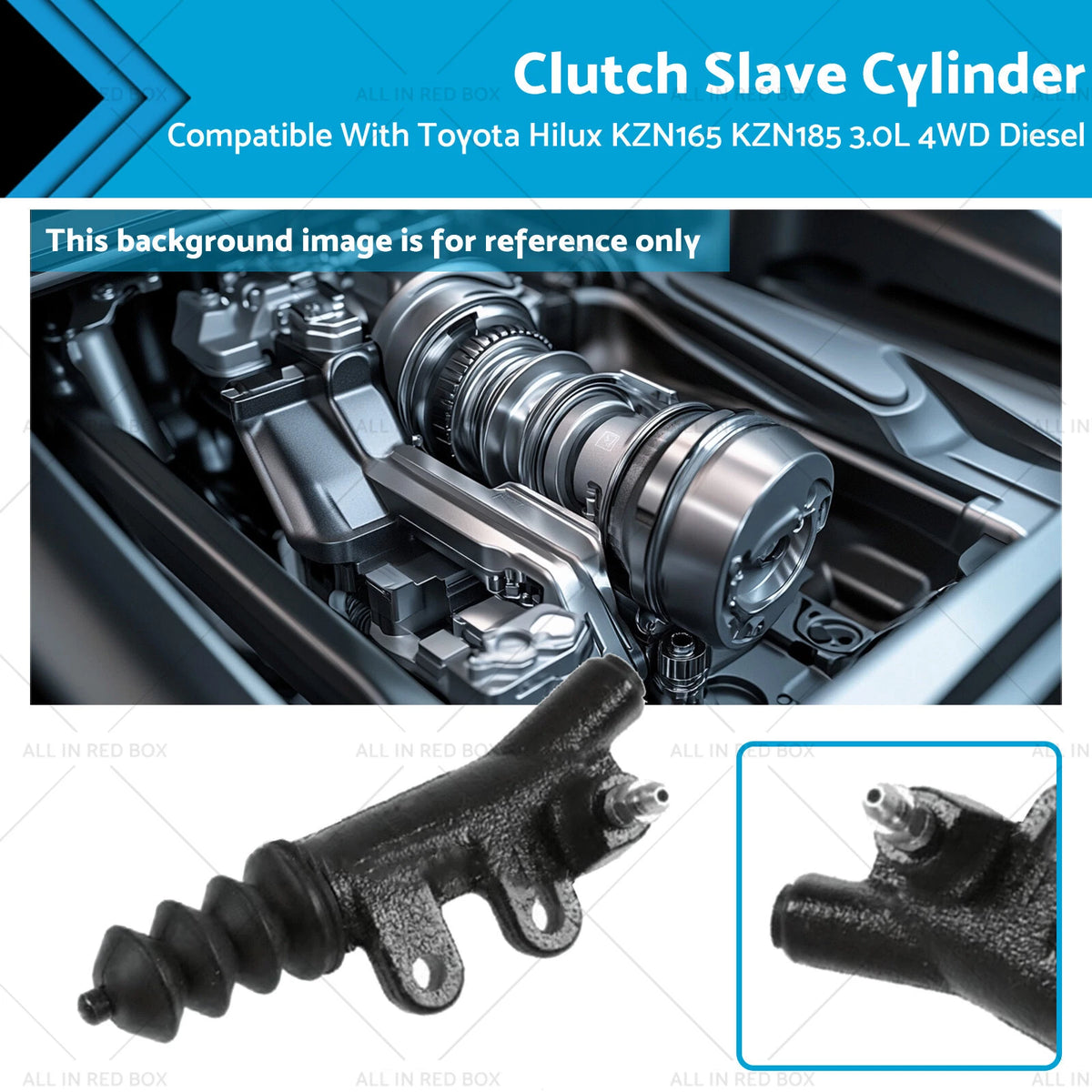 Clutch Slave Cylinder for Toyota Hilux (2000–2005) KZN165 KZN185 Diesel