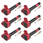 6X Ignition Coils & Spark Plugs for Acura TL CL 3.2L Honda Accord 3.0L (99–04)