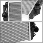 Aluminum Radiator DPI13801 for Mercedes E300 E400 E53 AMG (2018–2023)