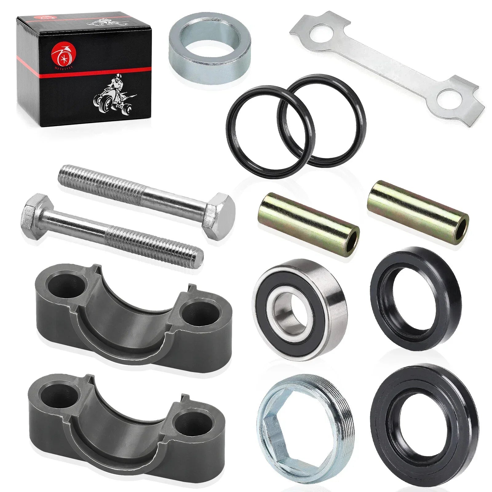 Bushing Bolt Bearing Seal Holder Nut Kit for Yamaha Warrior 350 (1987–2004)