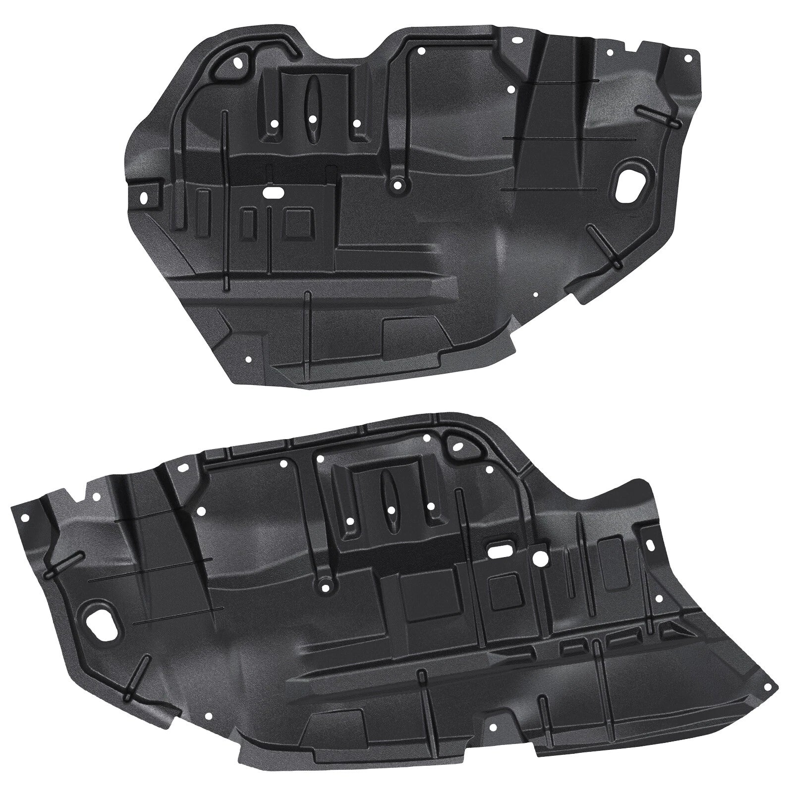 Set of 2 Front Engine Splash Shields for Toyota Camry (2012–2014)