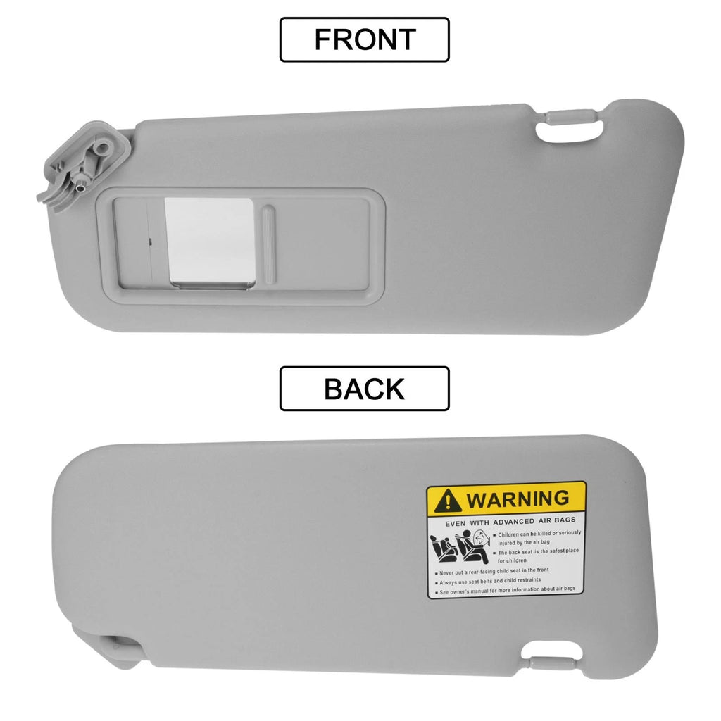Front Left Sun Visor for Mazda 3 (2010–2013) BBM3-69-320A-75 BBM2-69-320A-75