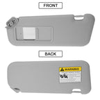 Front Left Sun Visor for Mazda 3 (2010–2013) BBM3-69-320A-75 BBM2-69-320A-75