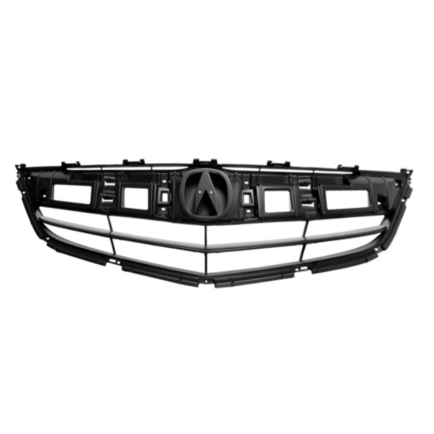 Grille Replacement Front Gray Plastic for Chevrolet Silverado (2007–2013)