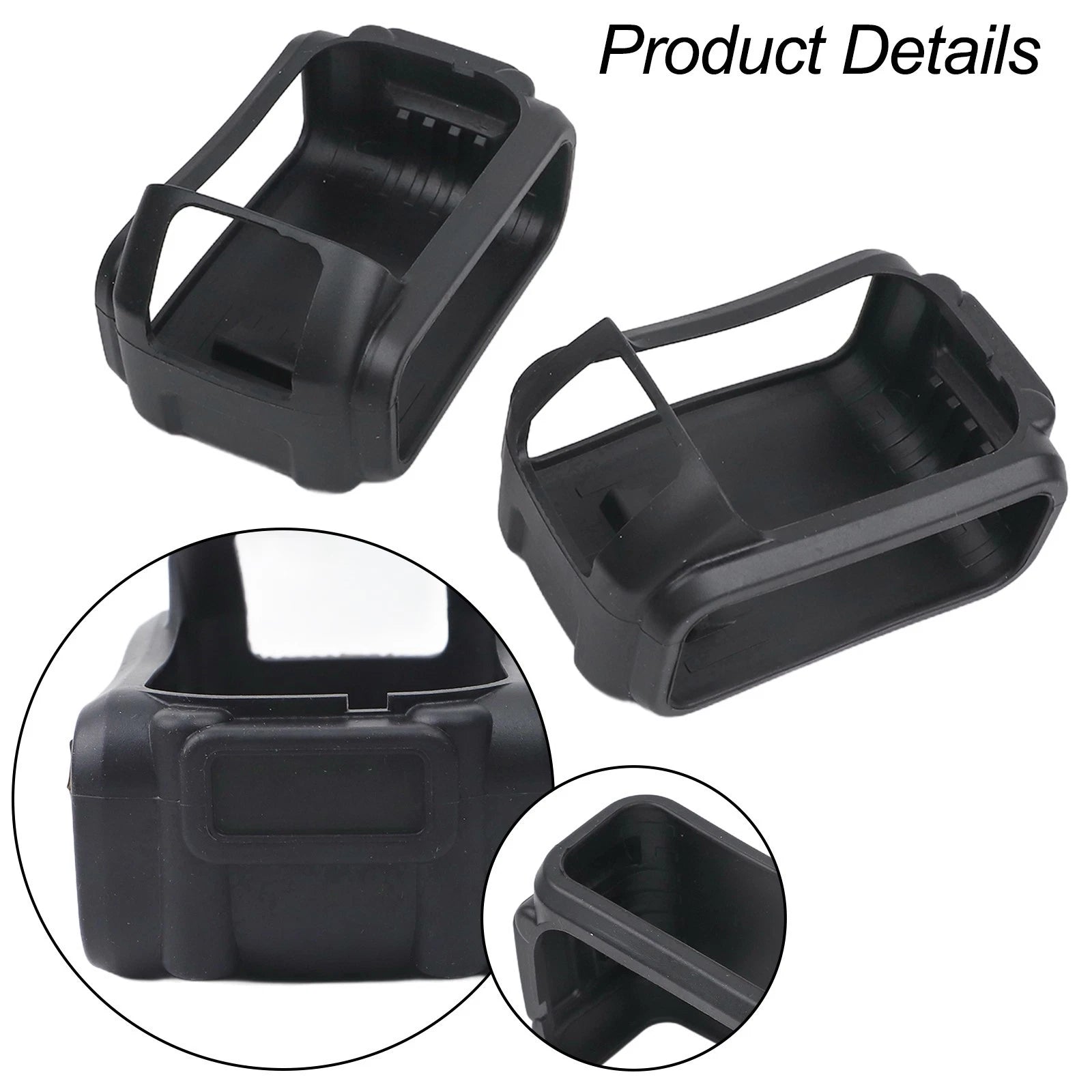 Set of 2 Silicone Cases for 20V Rechargeable Batteries