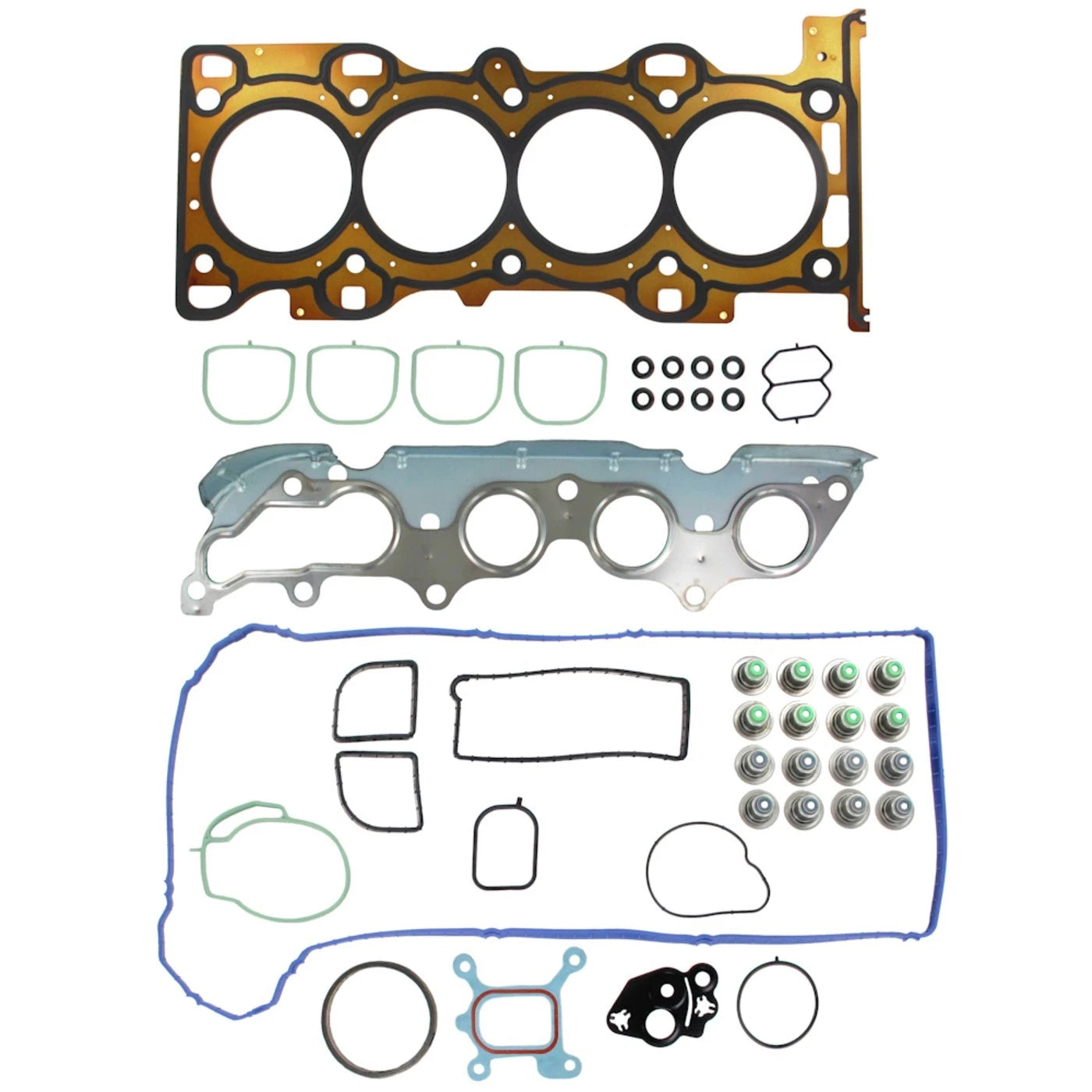 Set of 2 Cylinder Head Gaskets for Ford Focus, Mazda 5, 3 (2004–2005)