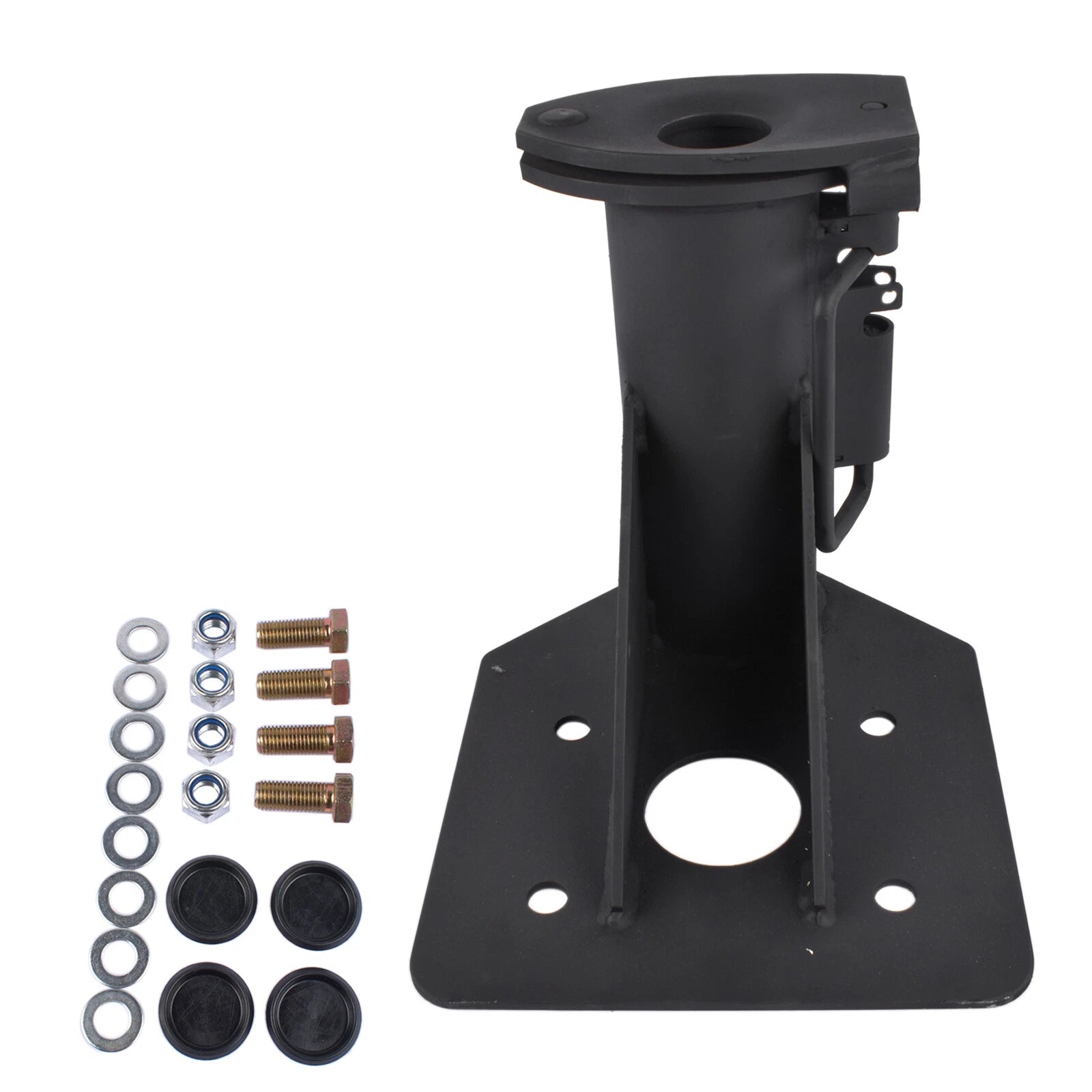 Gooseneck Adapter Hitch for Truck Trailer RV (12")
