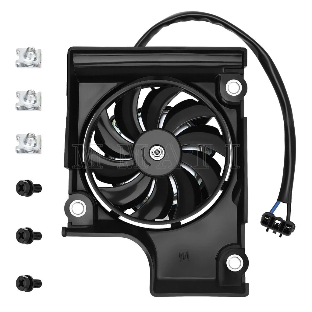 Radiator Cooling Fan Kit for Yamaha YZ250FX YZ450FX (2019–2024) B3J-E24E0-V0-00