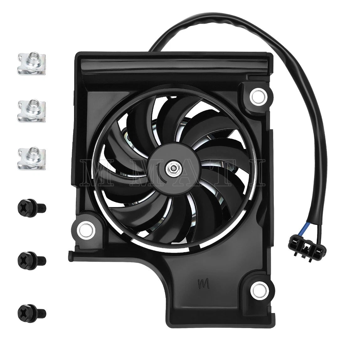 Radiator Cooling Fan Kit for Yamaha YZ250FX YZ450FX (2019–2024) B3J-E24E0-V0-00