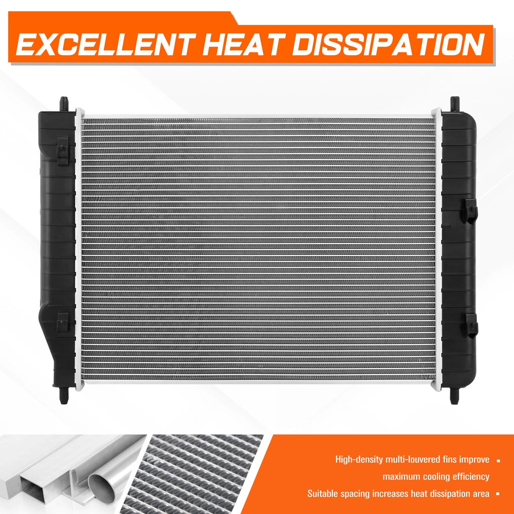 Aluminum Core Cooling Radiator for Cadillac XLR (2004–2009) DPI-2715