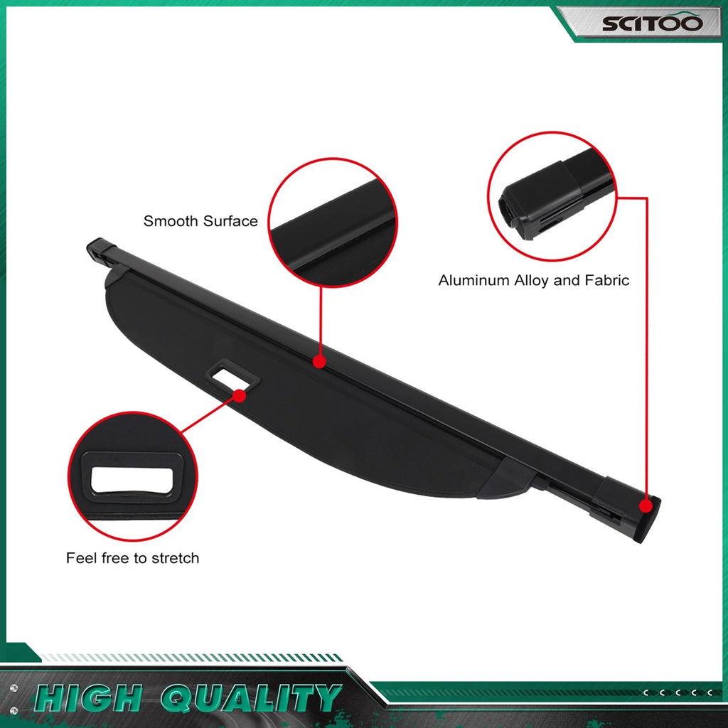 Retractable Cargo Cover for Kia Telluride (2020–2024)