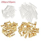 Assortment Terminals Kit for Electrical Wire Crimp Connectors (Male/Female)