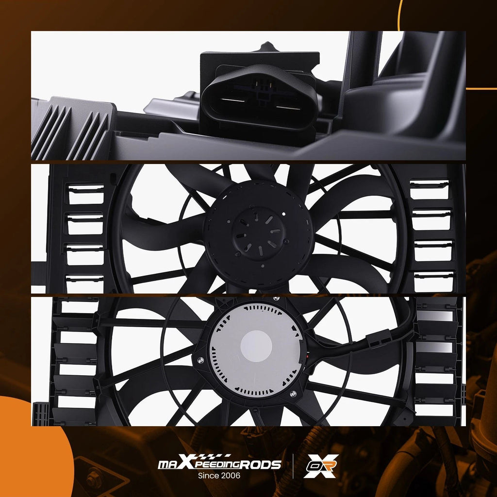 Electric Radiator Cooling Fan for Porsche Cayenne (2011–2018)