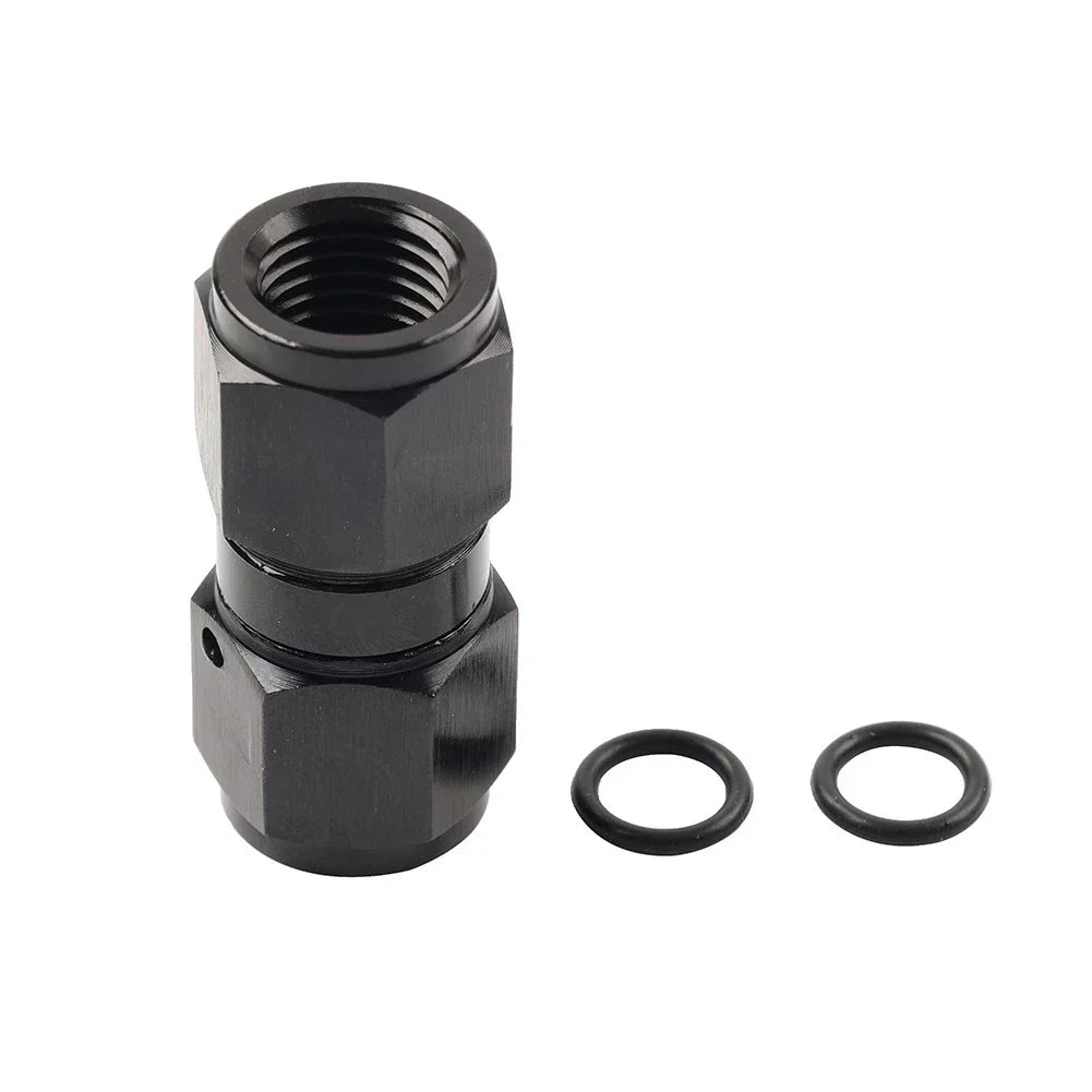 4AN Female to Female Swivel Coupler Fitting Adapter for Car