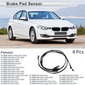 Front & Rear Wheel Brake Pad Wear Sensor for BMW 330i GT xDrive