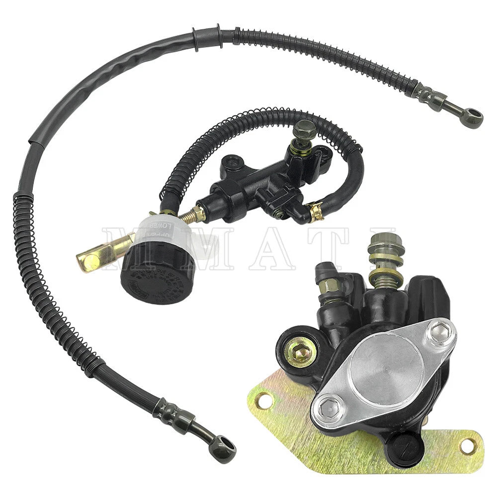 Rear Brake Caliper & Master Cylinder & Hose Kit for Yamaha Banshee 350 (1987–2006)