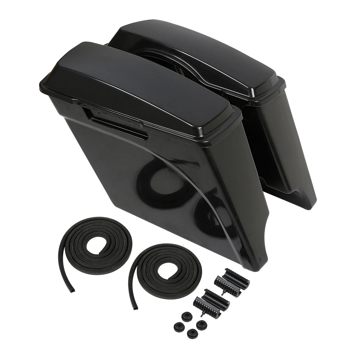 5" Extended Saddlebag Conversion Bracket for Harley Softail (1984–2017)